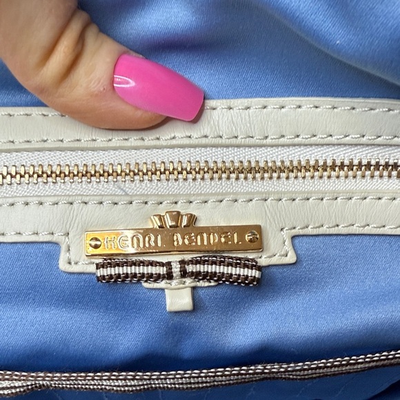 Rare Hendri Bendel Red Quilted Satchel - Picture 14 of 16